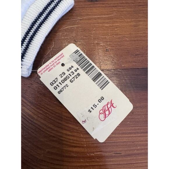 Vintage Little Me Baby Baseball Footed One Piece Outfit Size 6 Months NWT - Picture 4 of 10